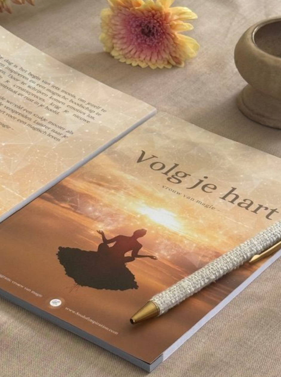 Volg je hart notitie boekje