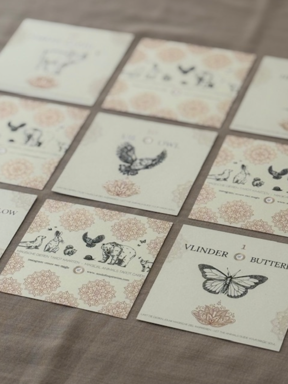 Dieren tarot kaartenset